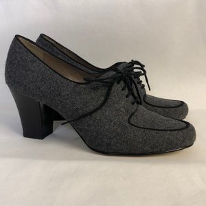 Liz Claiborne Sabrina Heels WOol Size 7.5 Tied